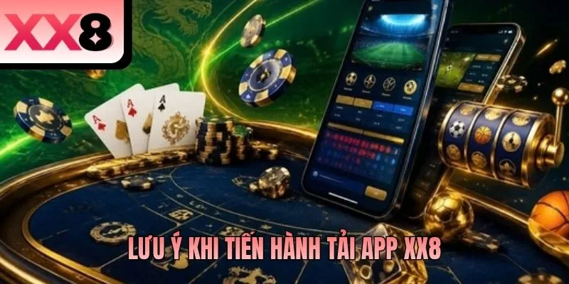 Lưu ý khi tiến hành tải app XX8