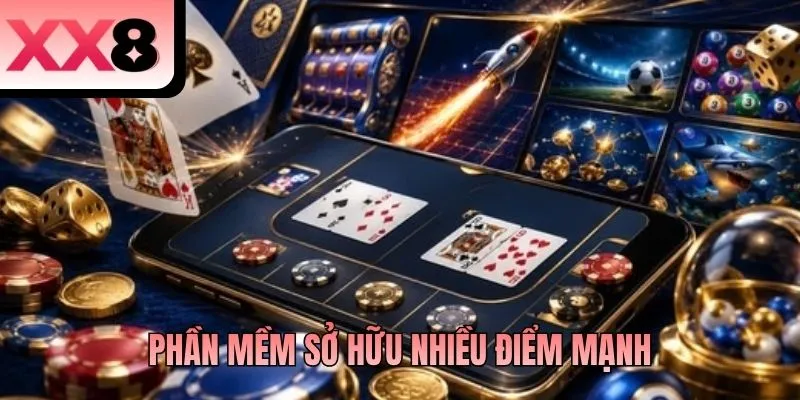 Phần mềm sở hữu nhiều điểm mạnh
